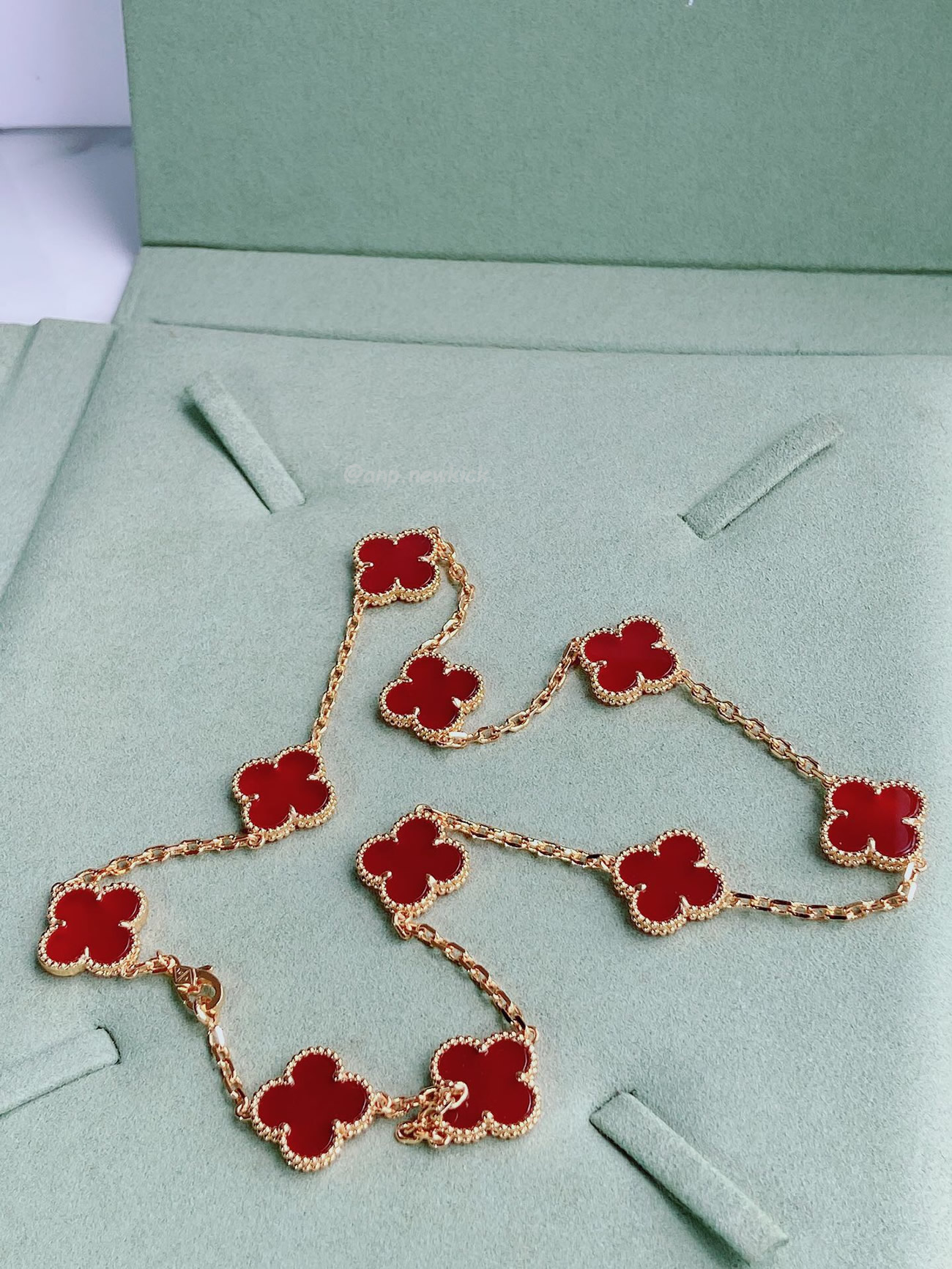 Van Cleef Arpels Vintage Alhambra 10 Four Leaf Lucky Totem Necklaces (8) - newkick.vip